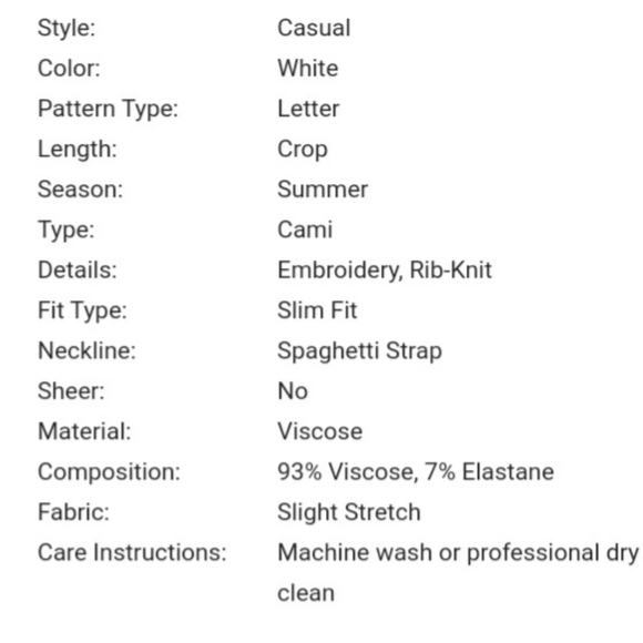 Spiritual Beauty Cami Top - Picture 6 of 6